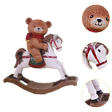 Maxbell Children's Day Gift Bear Statues Cute Animal Figurine for Bedroom Yard Table