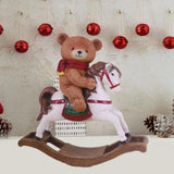 Maxbell Children's Day Gift Bear Statues Cute Animal Figurine for Bedroom Yard Table