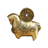 Maxbell Horse Statue Crafts Creative Feng Shui Decor for Tabletop Office Living Room