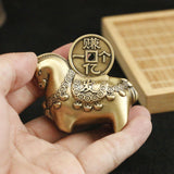 Maxbell Horse Statue Crafts Creative Feng Shui Decor for Tabletop Office Living Room