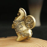 Maxbell Horse Statue Crafts Creative Feng Shui Decor for Tabletop Office Living Room