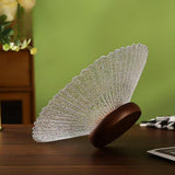 Maxbell Decorative Bowl Glass Snacks Fruit Basket for Countertop Home Breads Snacks