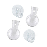 Maxbell Plant Propagation Bulbs with Suction Cup Hooks for Living Room Flowers Decor 2Pcs