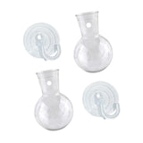 Maxbell Plant Propagation Bulbs with Suction Cup Hooks for Living Room Flowers Decor 2Pcs