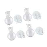 Maxbell Plant Propagation Bulbs with Suction Cup Hooks for Living Room Flowers Decor 4Pcs