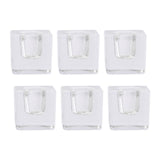 Maxbell 6Pcs Votive Candle Holder Tealight Candle Holder Cup for Birthday Party Home