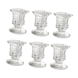 Maxbell 6x Tea Light Holder Taper Candle Holders for Ceremony Wedding Birthday Party