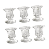Maxbell 6x Tea Light Holder Taper Candle Holders for Ceremony Wedding Birthday Party