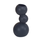 Maxbell Ceramic Flower Vase Modern Elegant Artistic Vase for Dinner Table Party Desk S black