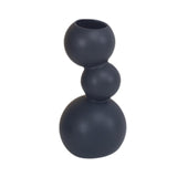 Maxbell Ceramic Flower Vase Modern Elegant Artistic Vase for Dinner Table Party Desk S black