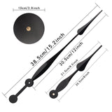 Maxbell Clock Movement Clocks Repair Parts Sturdy DIY Clocks Accessories Replacement Black