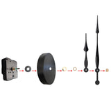 Maxbell Clock Movement Clocks Repair Parts Sturdy DIY Clocks Accessories Replacement Black