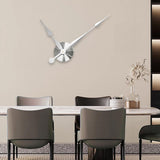 Maxbell Clock Movement Clocks Repair Parts Sturdy DIY Clocks Accessories Replacement Silver