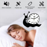 Maxbell Desk Clock Quiet Cartoon Decorative Table Clock for Indoor Bedroom Fireplace