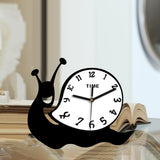 Maxbell Desk Clock Quiet Cartoon Decorative Table Clock for Indoor Bedroom Fireplace