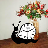 Maxbell Desk Clock Quiet Cartoon Decorative Table Clock for Indoor Bedroom Fireplace