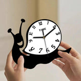 Maxbell Desk Clock Quiet Cartoon Decorative Table Clock for Indoor Bedroom Fireplace
