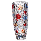 Maxbell Glass Flower Vase Art Vase Bud Vase Flower Arrangement for Mantel Desk Shelf M