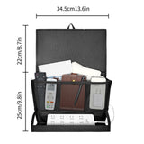 Maxbell Bedside Organizer Wall Mount Hanging Organizer for Living Room Magazines
