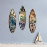 Maxbell 3 Pieces Wall Hanging Signs Summer Ornaments for Festival Farmhouse Tea Room