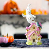 Maxbell Ghost Figurine Halloween Decoration for Fireplace Entrance Table Centerpiece House