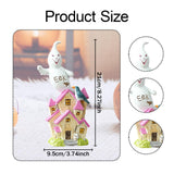 Maxbell Ghost Figurine Halloween Decoration for Fireplace Entrance Table Centerpiece House