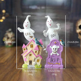 Maxbell Ghost Figurine Halloween Decoration for Fireplace Entrance Table Centerpiece Tombstone