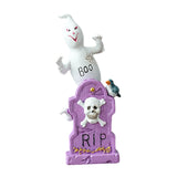 Maxbell Ghost Figurine Halloween Decoration for Fireplace Entrance Table Centerpiece Tombstone