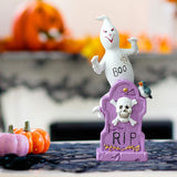 Maxbell Ghost Figurine Halloween Decoration for Fireplace Entrance Table Centerpiece Tombstone