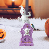 Maxbell Ghost Figurine Halloween Decoration for Fireplace Entrance Table Centerpiece Tombstone