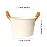 Maxbell Flower Pot European Flower Bucket Planter for Balconies Office Kitchen