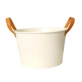 Maxbell Flower Pot European Flower Bucket Planter for Balconies Office Kitchen