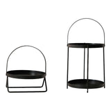 Maxbell Desktop Storage Rack Sturdy Cosmetic Display Holder for Home Countertop Dorm Single Layer