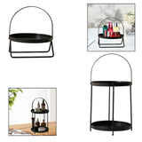 Maxbell Desktop Storage Rack Sturdy Cosmetic Display Holder for Home Countertop Dorm Single Layer