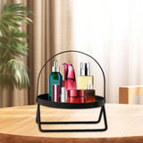 Maxbell Desktop Storage Rack Sturdy Cosmetic Display Holder for Home Countertop Dorm Single Layer