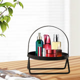 Maxbell Desktop Storage Rack Sturdy Cosmetic Display Holder for Home Countertop Dorm Single Layer
