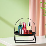 Maxbell Desktop Storage Rack Sturdy Cosmetic Display Holder for Home Countertop Dorm Single Layer