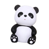 Maxbell Panda Statue Money Bank for Girls Decor Cute Piggy Bank for Cafe Office Gift