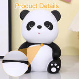 Maxbell Panda Statue Money Bank for Girls Decor Cute Piggy Bank for Cafe Office Gift