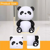 Maxbell Panda Statue Money Bank for Girls Decor Cute Piggy Bank for Cafe Office Gift
