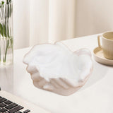 Maxbell Hand Shaped Jewelry Tray Simple Trinket Tray for Bracelets Earrings Necklace white