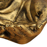 Maxbell Hand Shaped Jewelry Tray Simple Trinket Tray for Bracelets Earrings Necklace Bronze