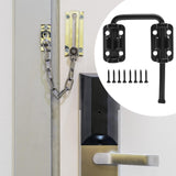 Maxbell Door Lock Door Latch Portable Easy Installation Utility Hardware Accessories