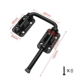 Maxbell Door Lock Door Latch Portable Easy Installation Utility Hardware Accessories