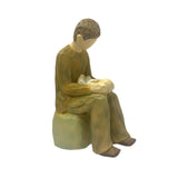 Maxbell Family Figurines Art Crafts Decorative Keepsake for Bedroom Home Living Room New Dad