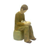 Maxbell Family Figurines Art Crafts Decorative Keepsake for Bedroom Home Living Room New Dad