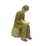 Maxbell Family Figurines Art Crafts Decorative Keepsake for Bedroom Home Living Room New Dad