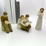 Maxbell Family Figurines Art Crafts Decorative Keepsake for Bedroom Home Living Room New Mom