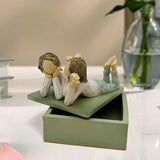 Maxbell Jewelry Box Multifunctional Women Resin Ornament for Bracelet Necklace Rings