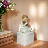 Maxbell Jewelry Box Gift Engraved Cat Dog Souvenir Box for Necklace Bracelet Earring